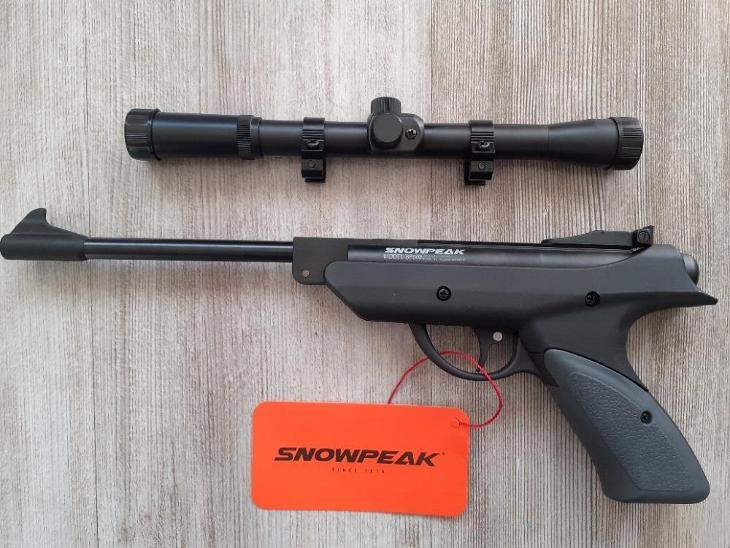 SNOWPEAK SP500 BREAK BARREL PISTOL, .177 CAL - Tophatter's Army Deals PISTOLS - Tophatter Daily Deals