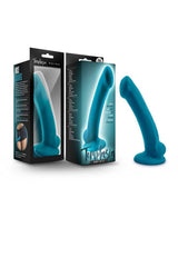 Blush Novelties - Temptasia - Reina - Curved Dildo - Teal Sex Toy - Tophatter Daily Deals