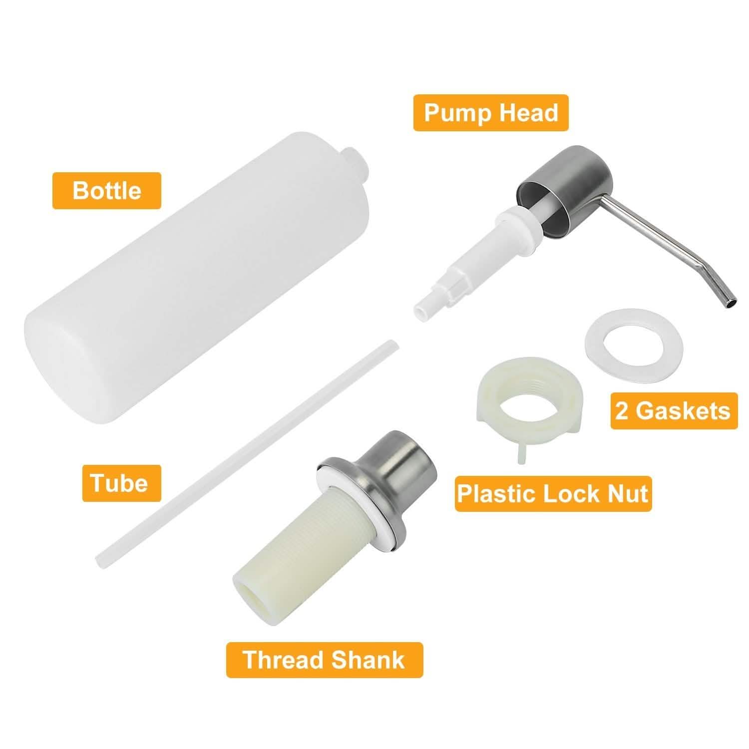 Soap Dispenser for Kitchen Sink Kitchen Tools & Gadgets - Tophatter Daily Deals