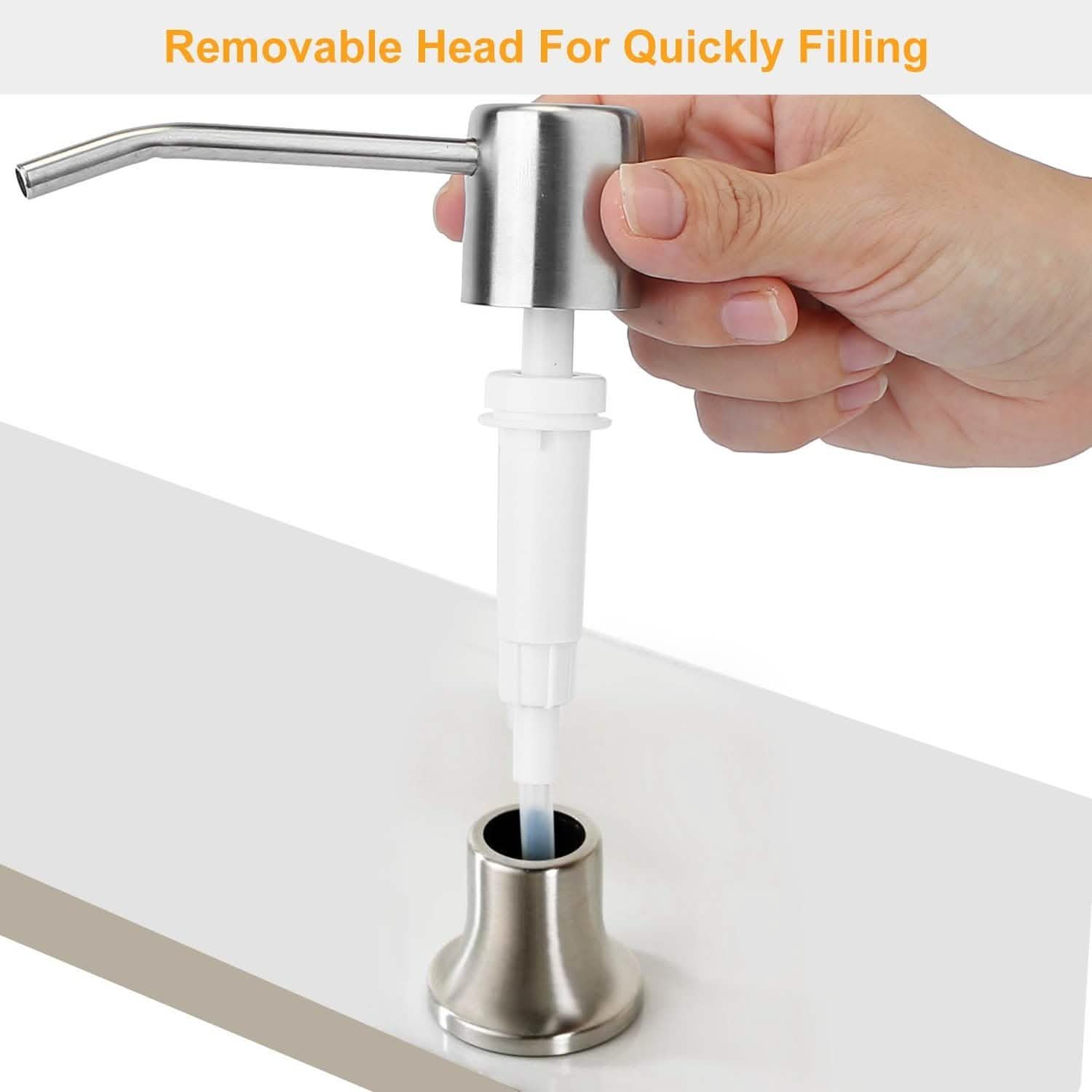 Soap Dispenser for Kitchen Sink Kitchen Tools & Gadgets - Tophatter Daily Deals