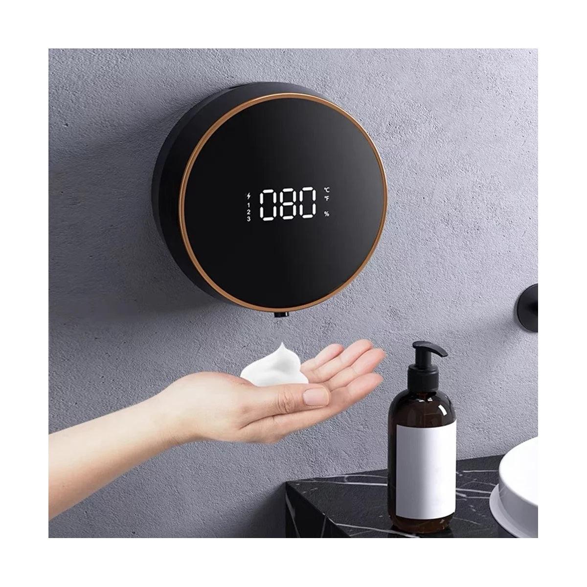 Automatic Soap Dispenser - USB Wall-mounted Touchless Liquid Foam Machine Infrared Accessories - Tophatter Daily Deals
