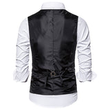 Fashion Men Business Social Wedding Party Dress Suit Vest Men Blazer - Tophatter Daily Deals