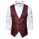 Fashion Men Business Social Wedding Party Dress Suit Vest Men Blazer - Tophatter Daily Deals