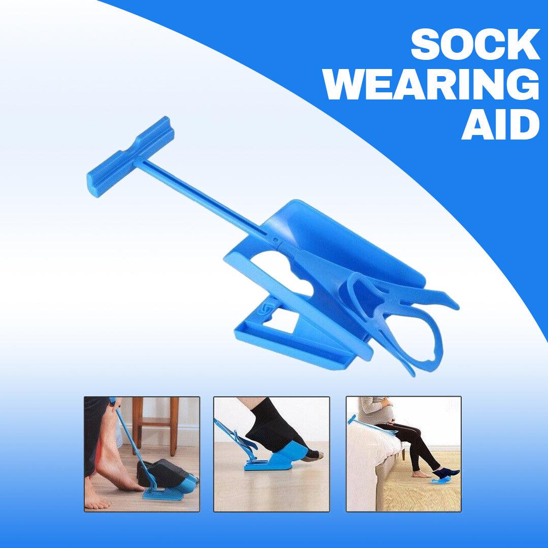 Sock Aid For Disabled - Sock Wearing Aid Easy Put on and Off Dressing Mobility Disability Kit Personal Care - Tophatter Daily Deals