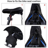 Soft Gel Bicycle Seat Cover Outdoor Recreation - Tophatter Daily Deals