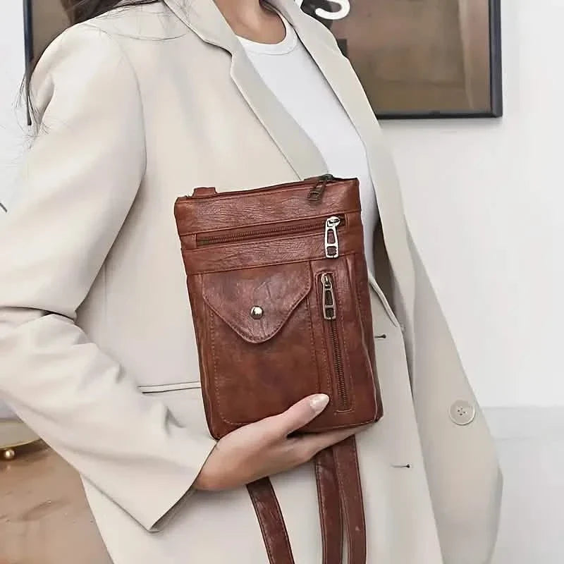 Soft PU Leather Women Messenger Bag Handbags & Wallets - Tophatter Daily Deals