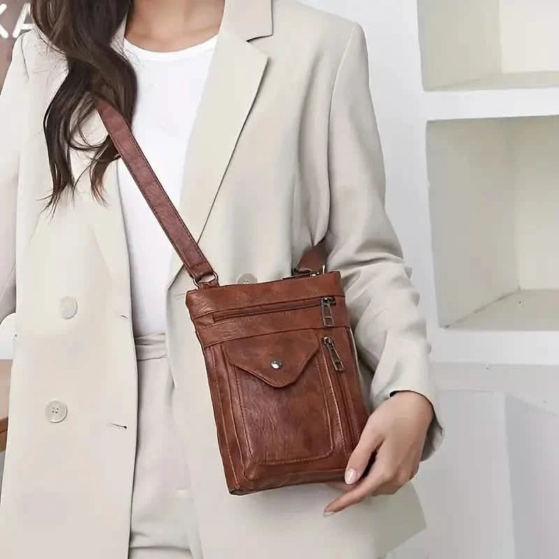 Soft PU Leather Women Messenger Bag Handbags & Wallets - Tophatter Daily Deals