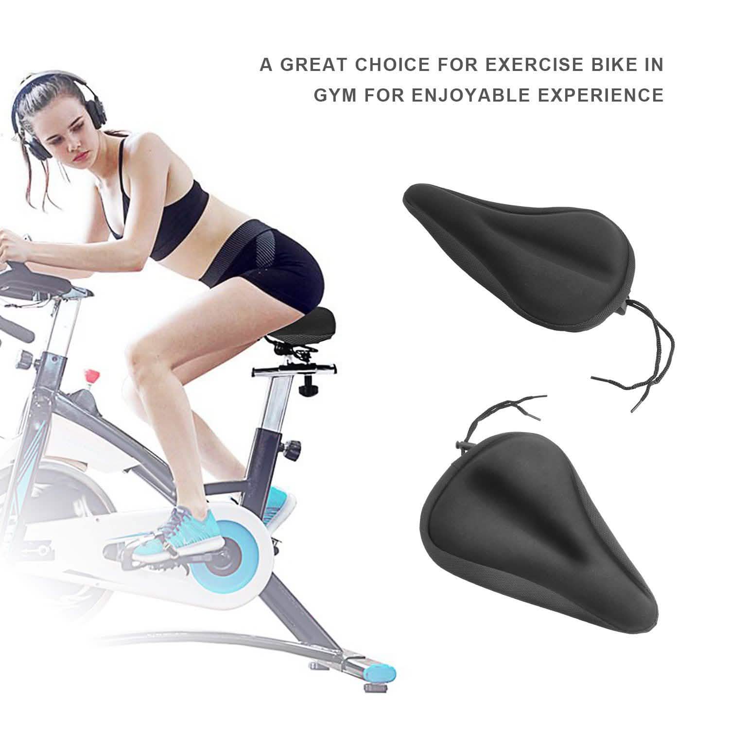 Soft Silicone Gel Bike Seat Saddle Cushion Cover Outdoor Recreation - Tophatter Daily Deals