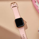 Soft Silicone Sport Wristbands Replacement Strap with Classic Clasp Watch Band - Tophatter Daily Deals