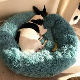 Soft Winter Warm Plush Calming Pet Bed Pet Beds - Tophatter Daily Deals