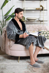 Cozy Mens Plush Robes – Built for Comfort, Designed to Last Everything Else - Tophatter Daily Deals