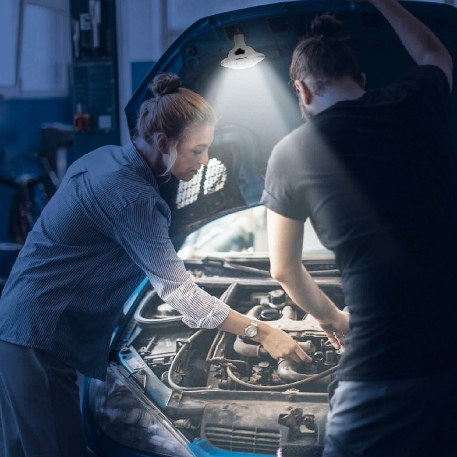 Solar Camping Light Hanging LED Bulb Lamp Outdoor Recreation - Tophatter Daily Deals