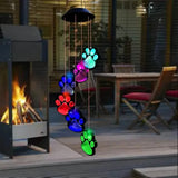 Solar Dog Claw Wind Chime Light Solar Outdoor Lights - Tophatter Daily Deals