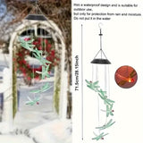 Solar Dragonfly Wind Chimes Lights Solar Outdoor Lights - Tophatter Daily Deals