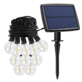 Solar Globe String Light Waterball LED String & Fairy Lights - Tophatter Daily Deals