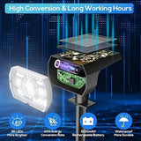 Solar Landscape Outdoor Spotlights Outdoor Lighting - Tophatter Daily Deals