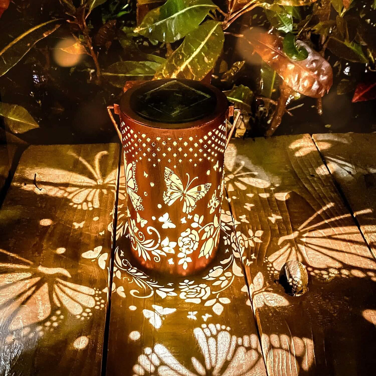 Solar Lanterns Outdoor Hanging Lantern Lights Solar Outdoor Lights - Tophatter Daily Deals