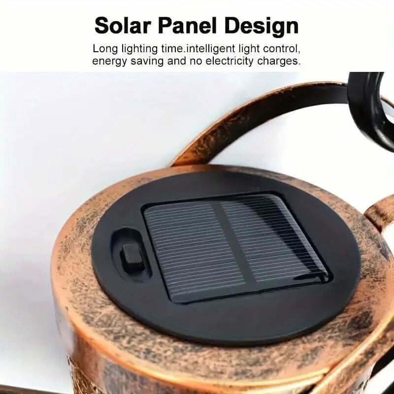 Solar LED Watering Can String Lights LED String Lights - Tophatter Daily Deals