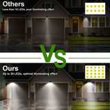 Solar Light 20 LEDs Outdoor PIR Solar Outdoor Lights - Tophatter Daily Deals