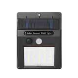 Solar Light 20 LEDs Outdoor PIR Solar Outdoor Lights - Tophatter Daily Deals