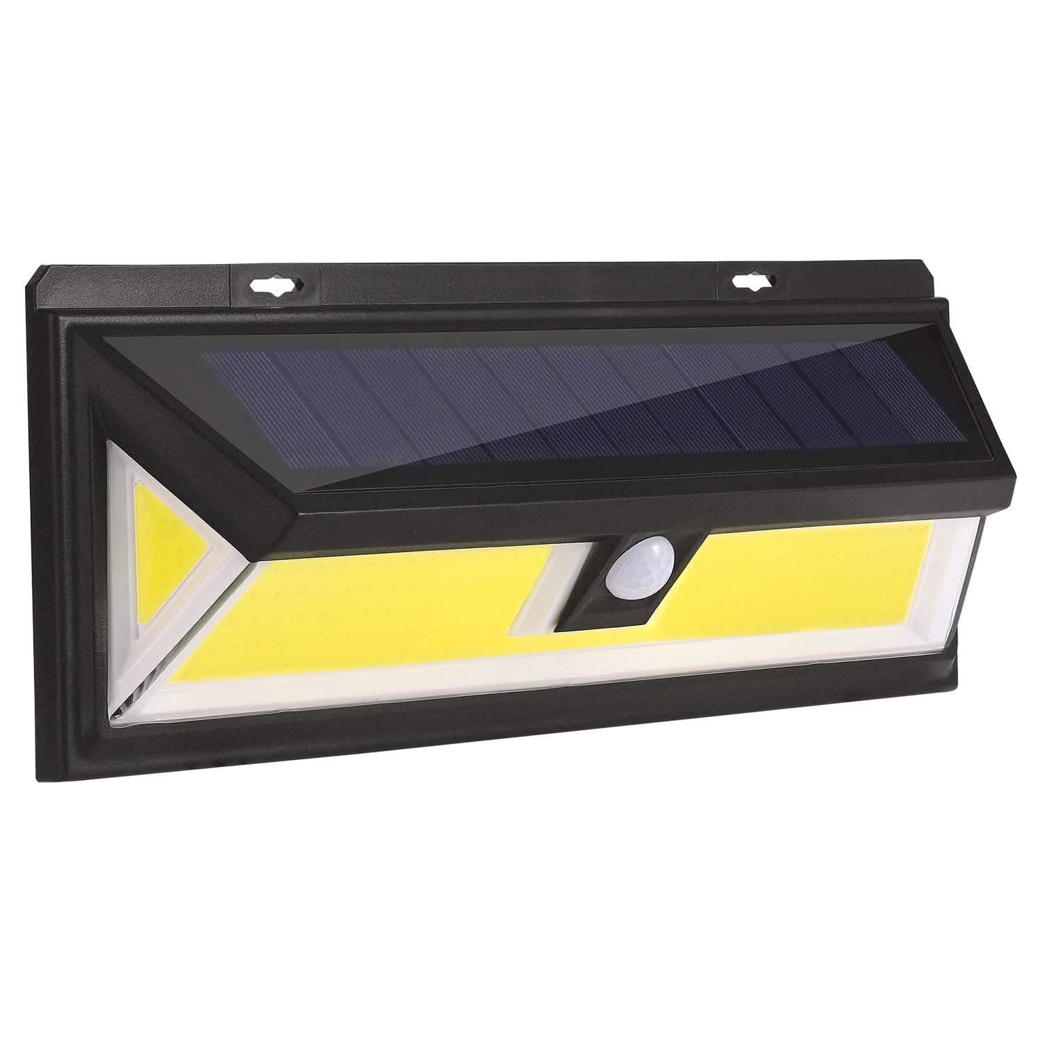 Solar Lights 180 LEDS Solar Wall Light Outdoor Lighting - Tophatter Daily Deals