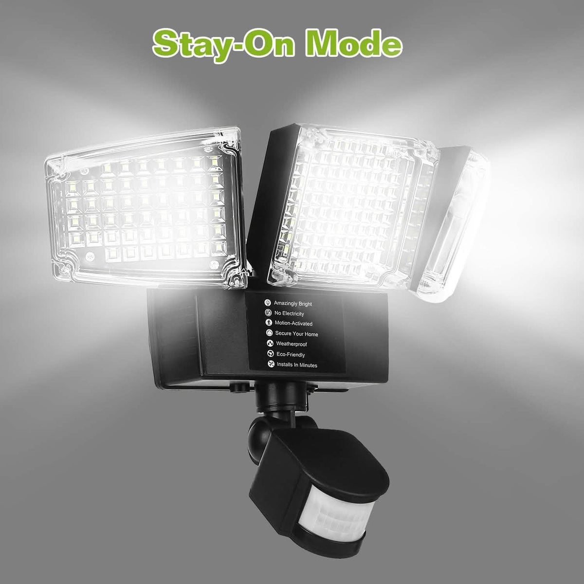 Solar Lights Outdoor 188 LEDs Outdoor Lighting - Tophatter Daily Deals