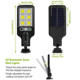 Solar Outdoor Wall Light Outdoor Lighting - Tophatter Daily Deals