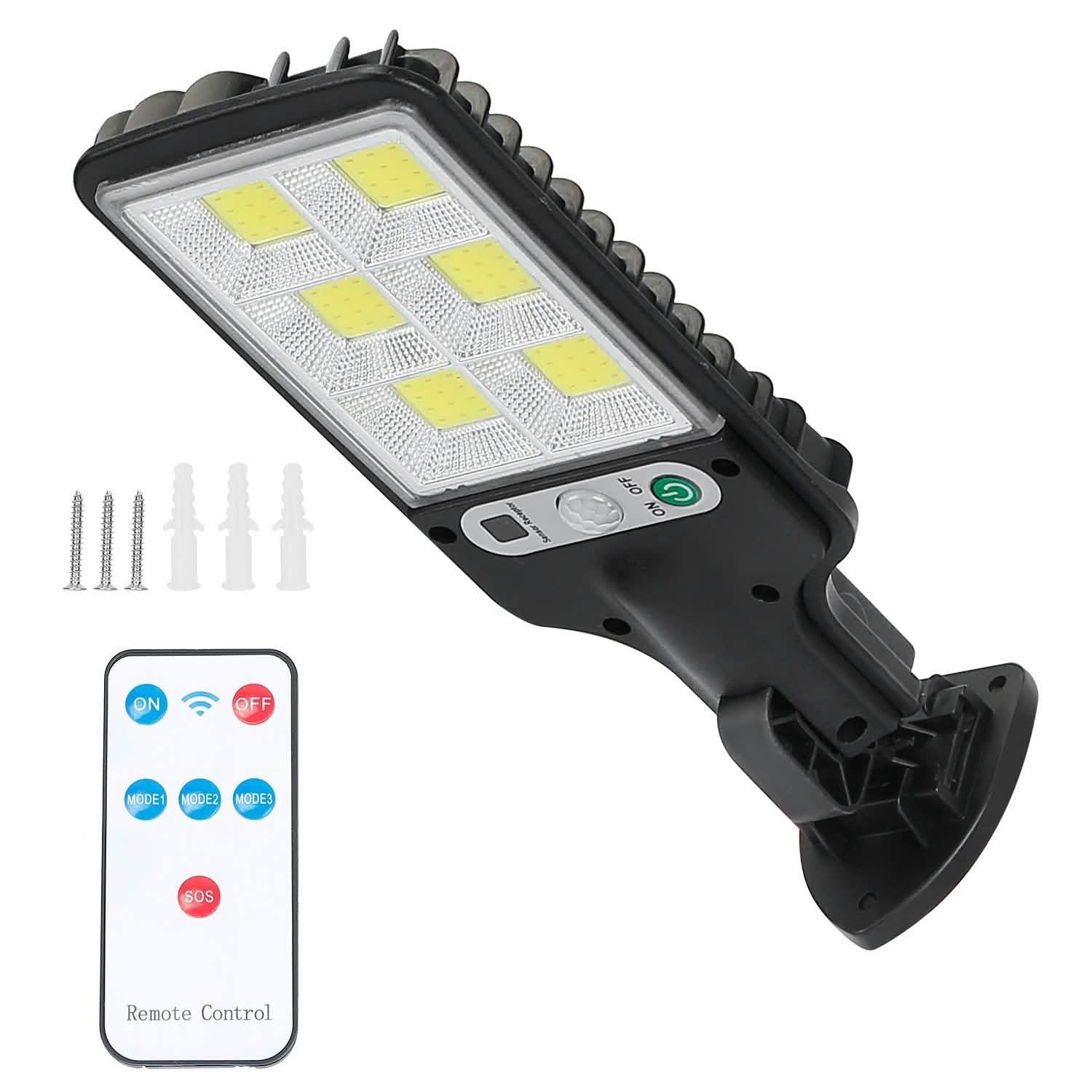 Solar Outdoor Wall Light Outdoor Lighting - Tophatter Daily Deals