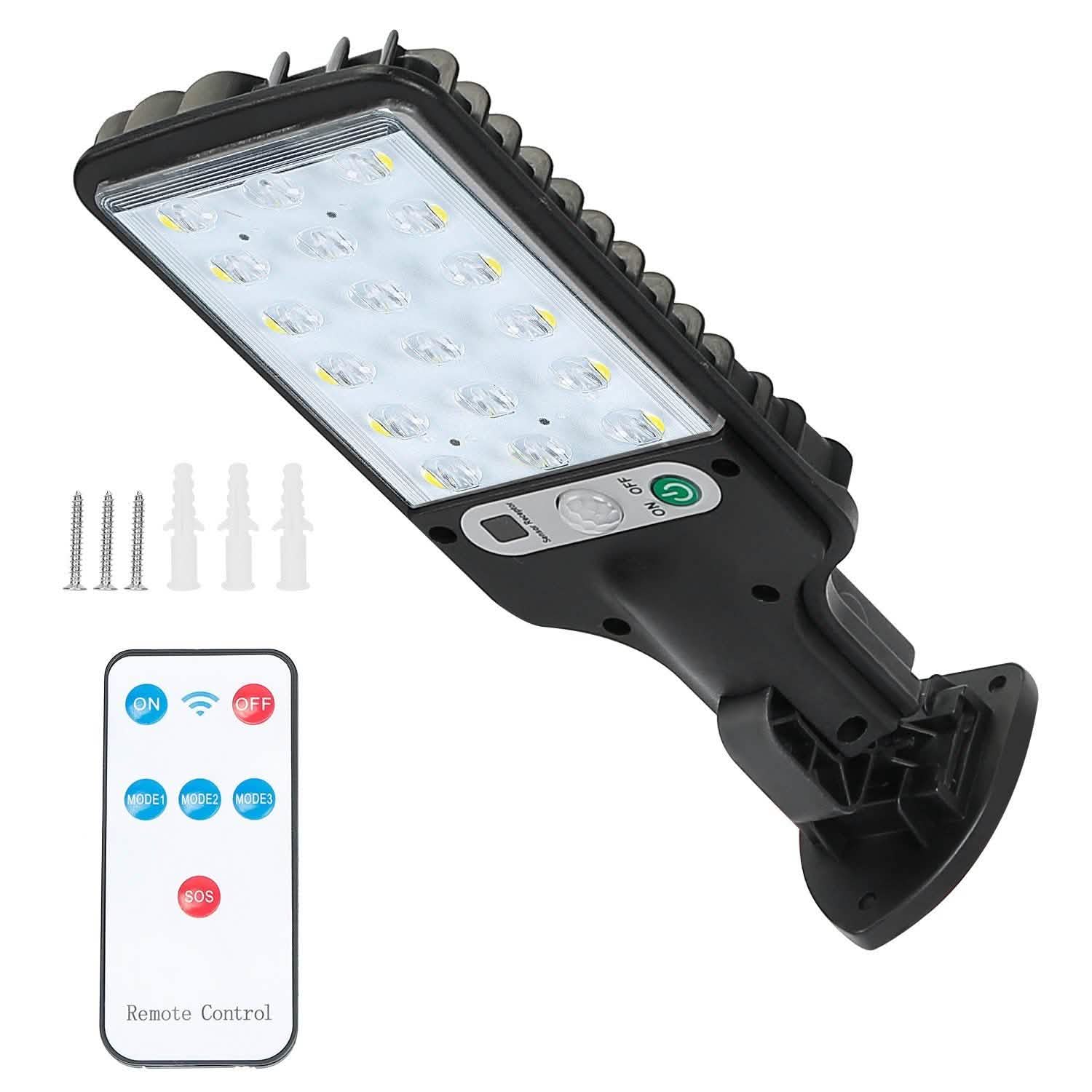 Solar Outdoor Wall Light Outdoor Lighting - Tophatter Daily Deals