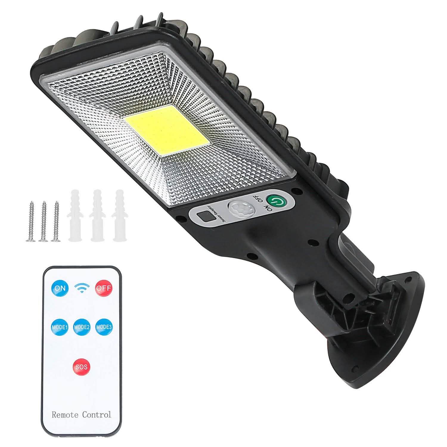 Solar Outdoor Wall Light Outdoor Lighting - Tophatter Daily Deals