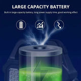 Solar Portable Flashlight & Handheld Searchlight with Side Lights Solar Outdoor Lights - Tophatter Daily Deals