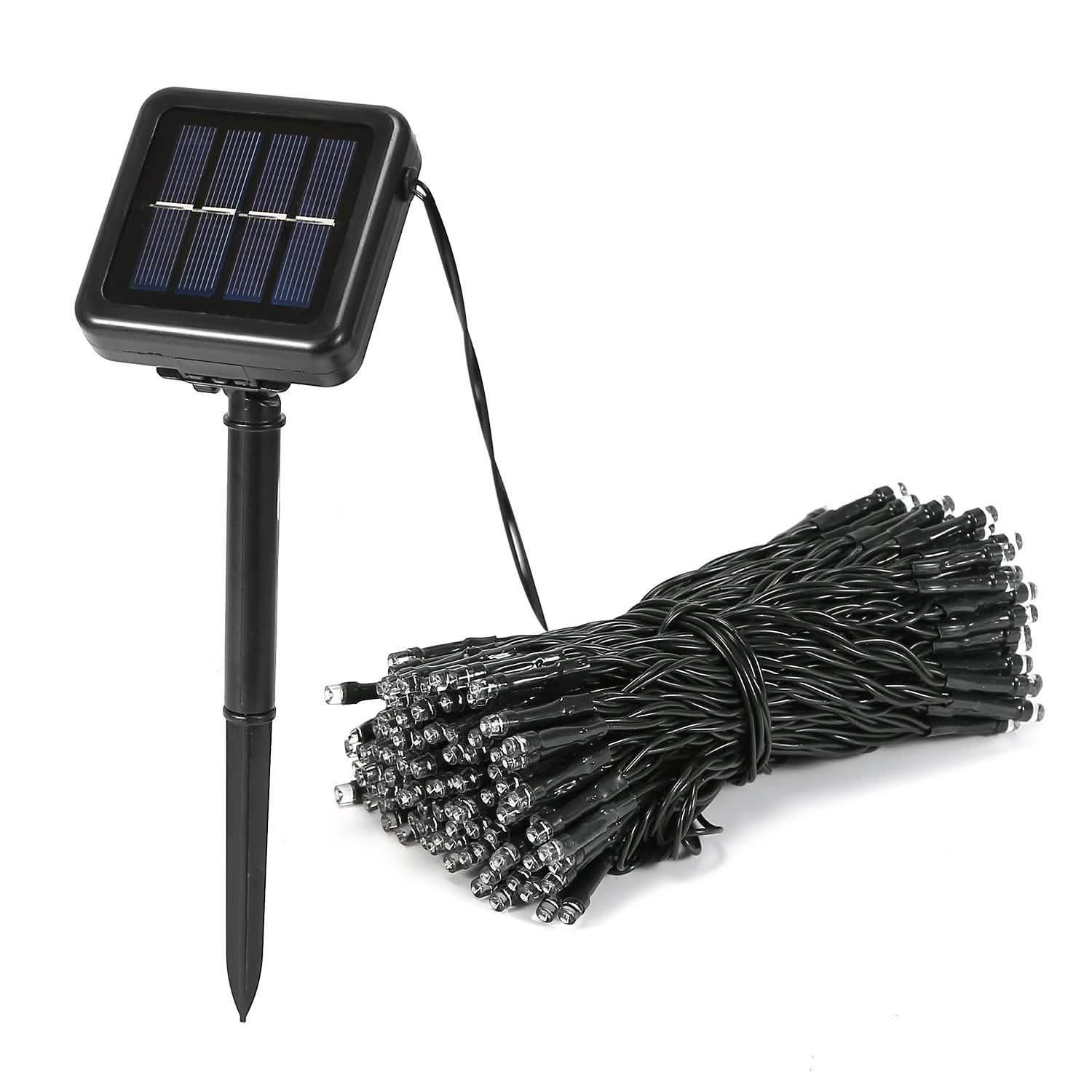 Solar Power LED String Lights String & Fairy Lights - Tophatter Daily Deals