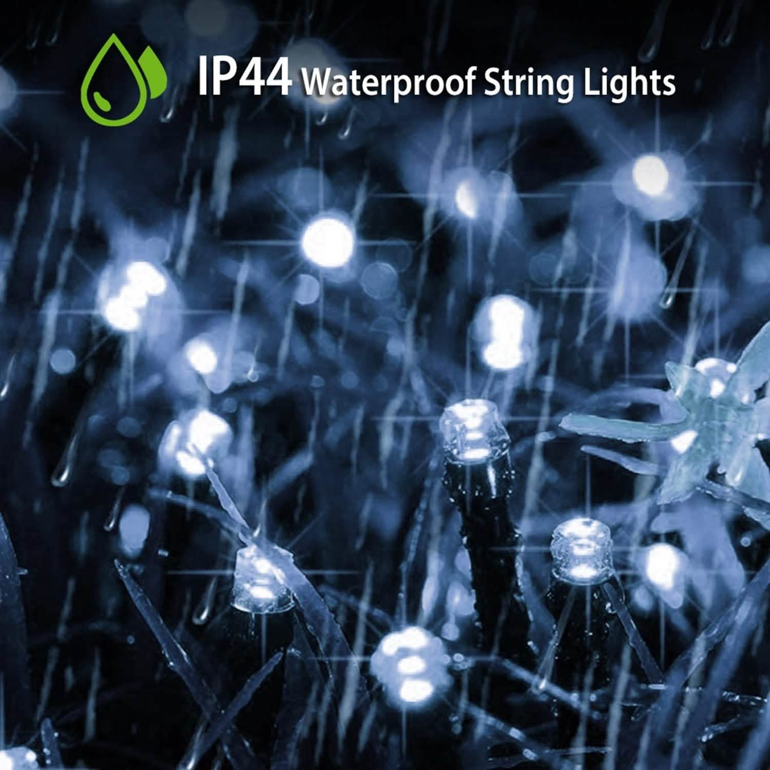 Solar Power LED String Lights String & Fairy Lights - Tophatter Daily Deals