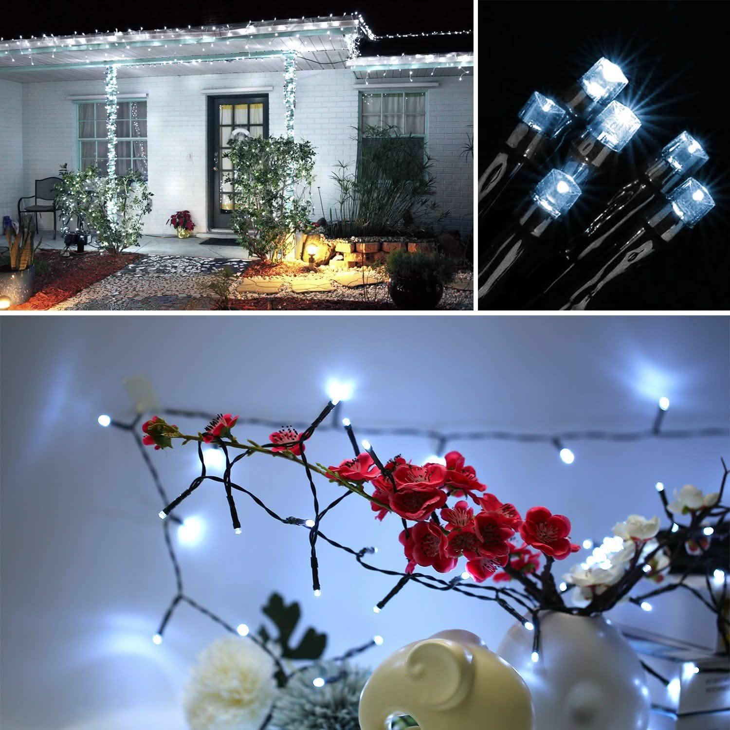 Solar Power LED String Lights String & Fairy Lights - Tophatter Daily Deals