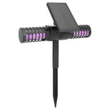Solar Powered Bug Zapper LED Mosquito Killer Lamp Pest Control - Tophatter Daily Deals