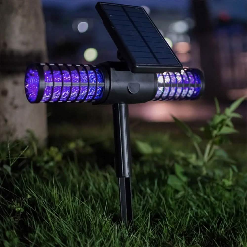 Solar Powered Bug Zapper Pest Control - Tophatter Daily Deals