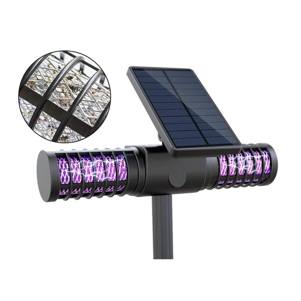 Solar Powered Bug Zapper Pest Control - Tophatter Daily Deals