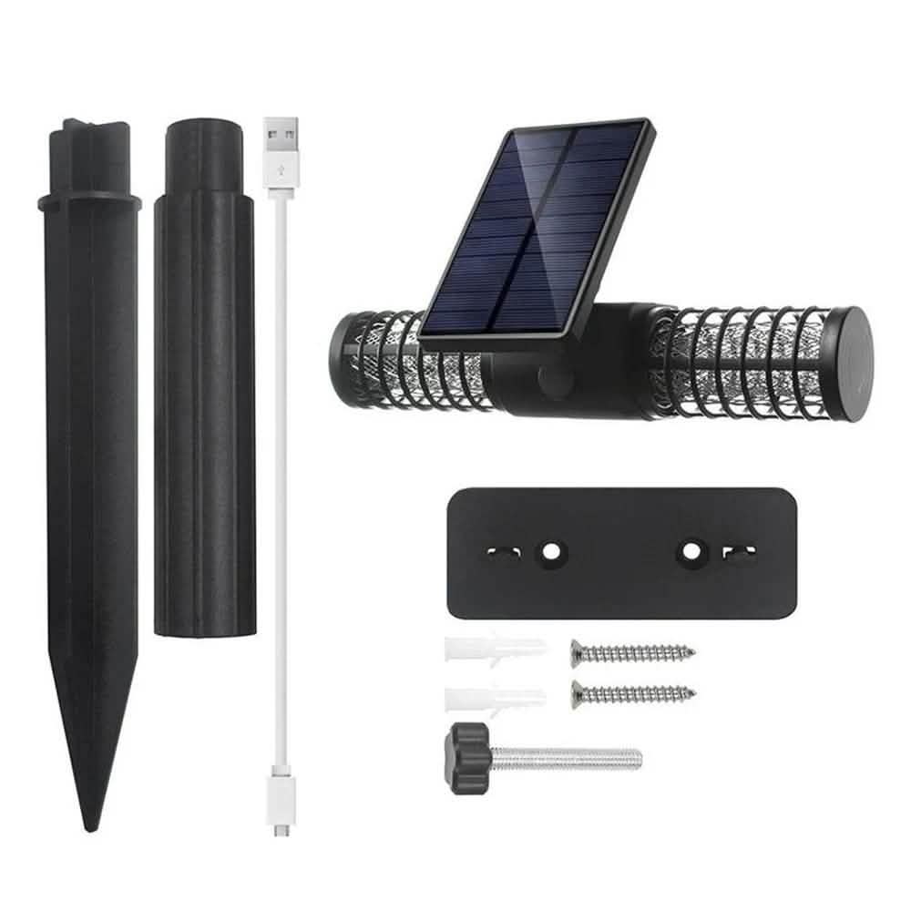 Solar Powered Bug Zapper Pest Control - Tophatter Daily Deals