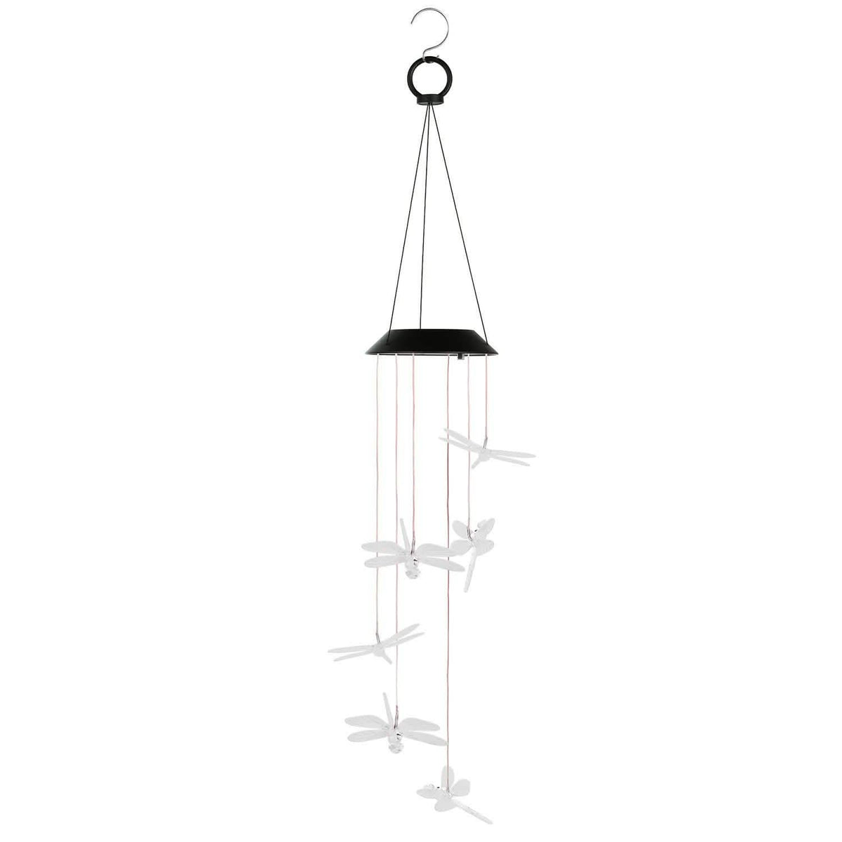 Solar Powered Dragonfly Lights Wind Chimes String & Fairy Lights - Tophatter Daily Deals