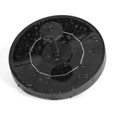 Solar Powered Fountain Pump Floating Bird Bath Pond Garden & Patio - Tophatter Daily Deals