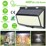 Solar Powered Outdoor Wall Lights Outdoor Lighting - Tophatter Daily Deals