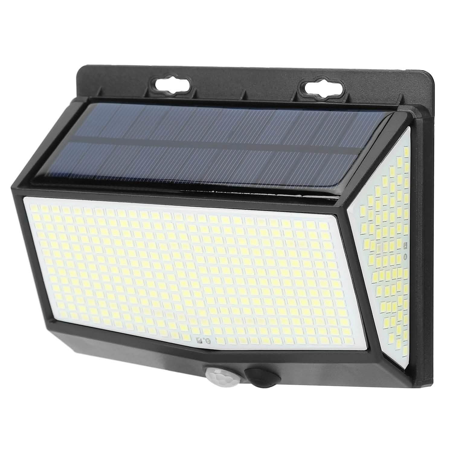 Solar Powered Outdoor Wall Lights Outdoor Lighting - Tophatter Daily Deals