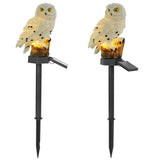 Solar Powered Owl Garden Light IP65 Waterproof String & Fairy Lights - Tophatter Daily Deals