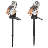 Solar Powered Owl Garden Light IP65 Waterproof String & Fairy Lights - Tophatter Daily Deals