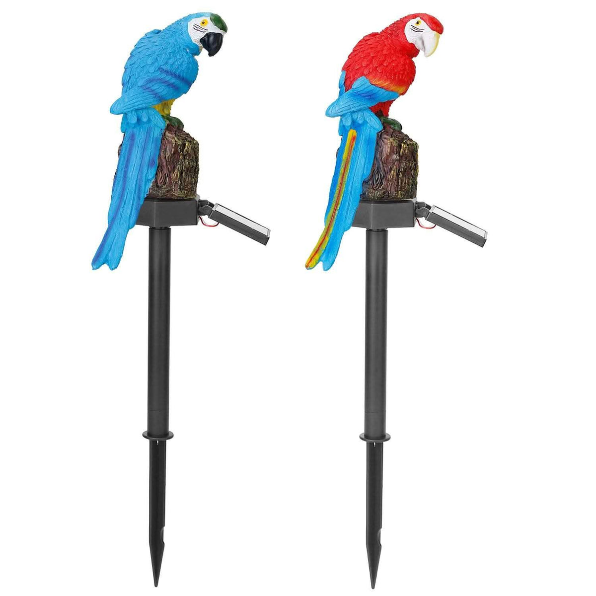 Solar Powered Parrot Garden Light IP65 Waterproof LED Solar Outdoor Lights - Tophatter Daily Deals