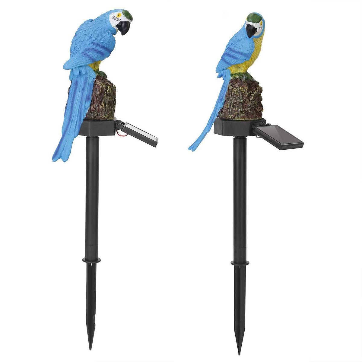 Solar Powered Parrot Garden Light IP65 Waterproof LED Solar Outdoor Lights - Tophatter Daily Deals