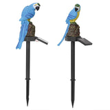 Solar Powered Parrot Garden Light IP65 Waterproof LED Solar Outdoor Lights - Tophatter Daily Deals