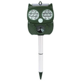 Solar Powered Ultrasonic Animal Repeller PIR Motion Sensor Pest Control - Tophatter Daily Deals