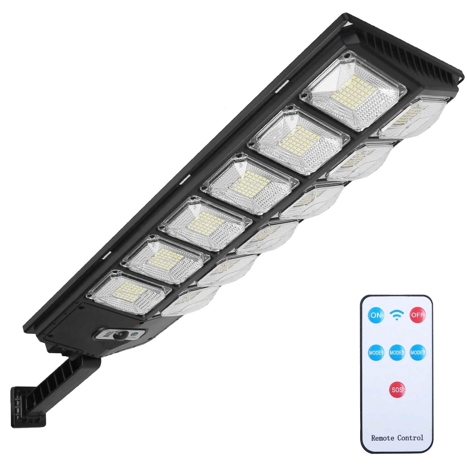 Solar Powered Wall Light Beads PIR Motion Sensor Outdoor Lighting - Tophatter Daily Deals