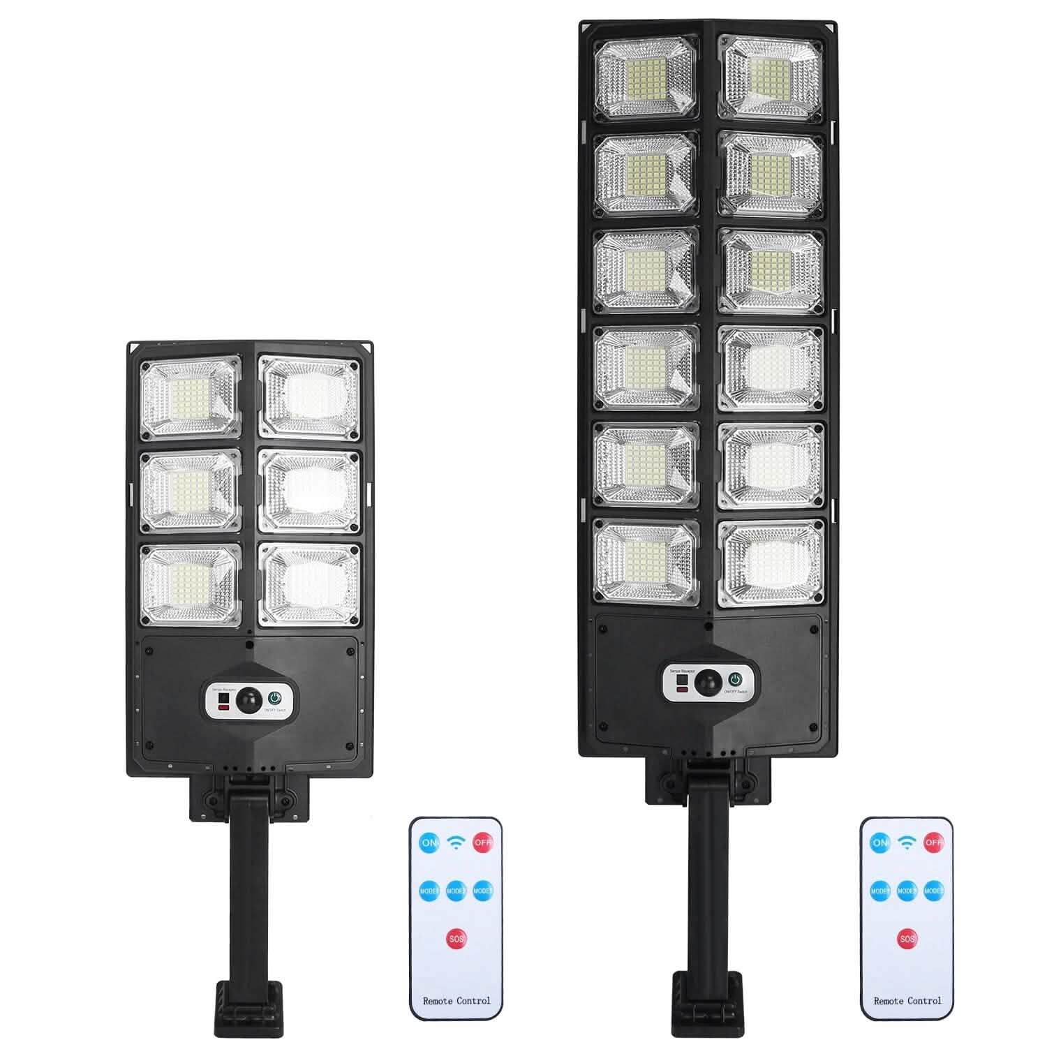 Solar Powered Wall Light Beads PIR Motion Sensor Outdoor Lighting - Tophatter Daily Deals